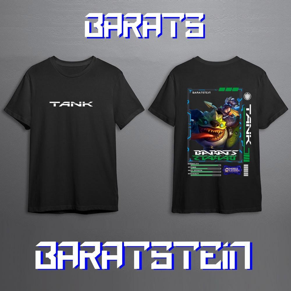 KAOS MOBILE LEGEND HERO BARATS SKIN TERBARU KAOS GAMING MLBB BARATS TANK FULL SKIN TERBARU