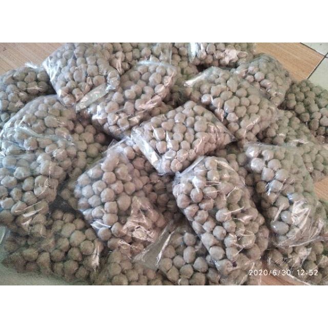 

GWP - Bakso Kerikil Daging Ayam Mix / Campur Daging Sapi Homemade Isi ( 100 Pcs)