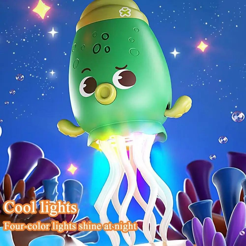 Plastic Electric Dancing Octopus Toy USB Rechargeable Interactive Crawling Interactive Octopus Toy F