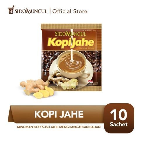 

READY Kopi Jahe Sidomuuncul Isi 10 Sachet