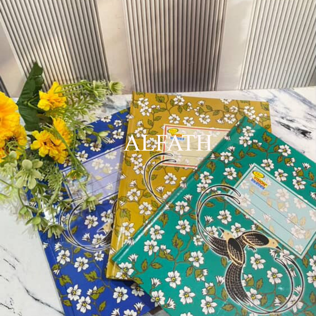 

Ecer (1pcs) Buku Hard Cover Kwarto Merk Vision Isi 50 Lembar