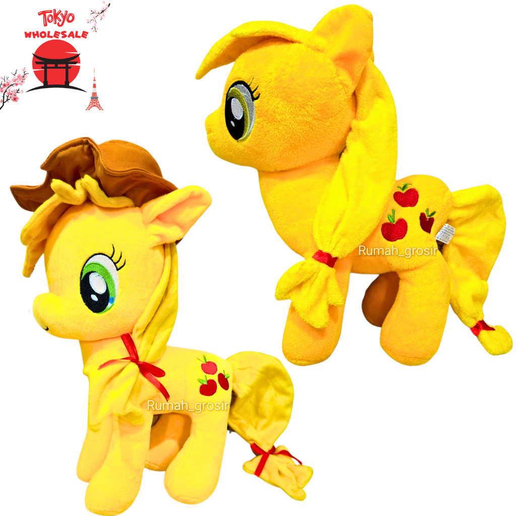 Plushie - Boneka My Little Pony Apple Jack Boneka Unicorn