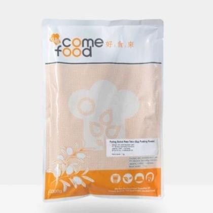 

ComeFood almond lychee Pudding 1kg Toping leci silky puding - almond