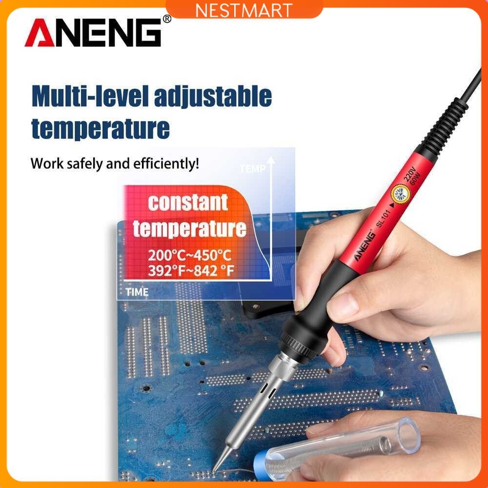 ANENG Solder Elektrik Adjustable Temperature 60W - SL101