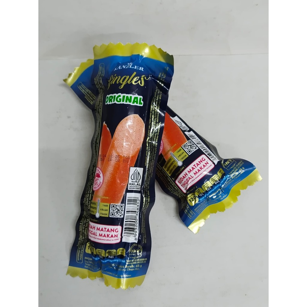 

KANZLER SINGLE SOSIS ORIGINAL 65GR