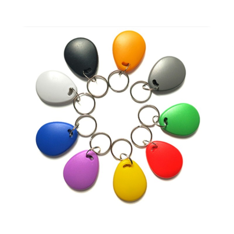 

10pcs NFC 215 NFC Token Tags 13.56MHz Ntag215 Key Fob Card Label RFID Ultralight Labels