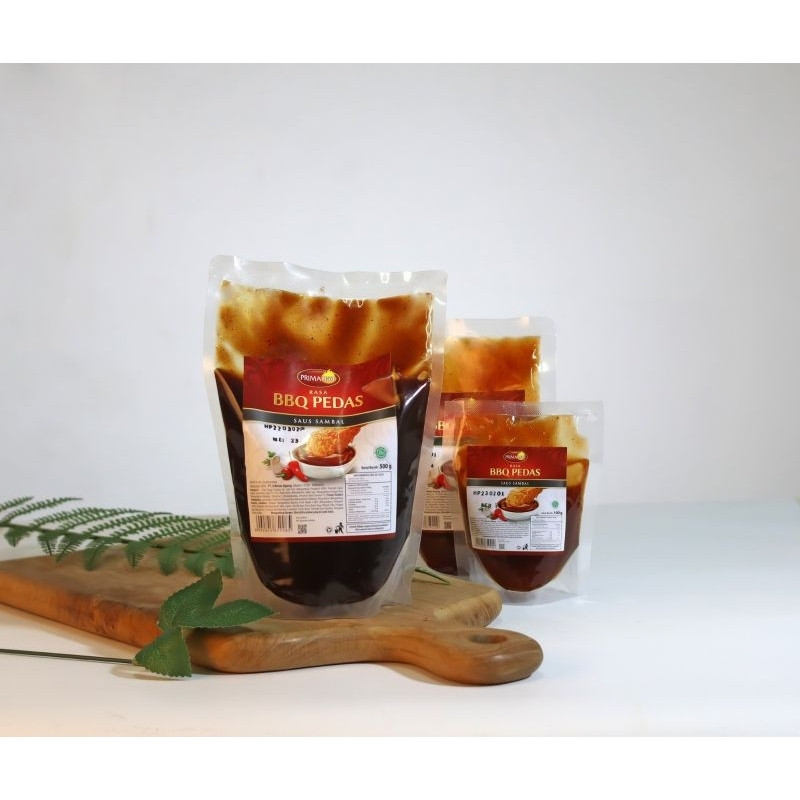 

Prima Agung Saos Barbeque 1kg/500gr/250gr/100gr Halal dan BPOM