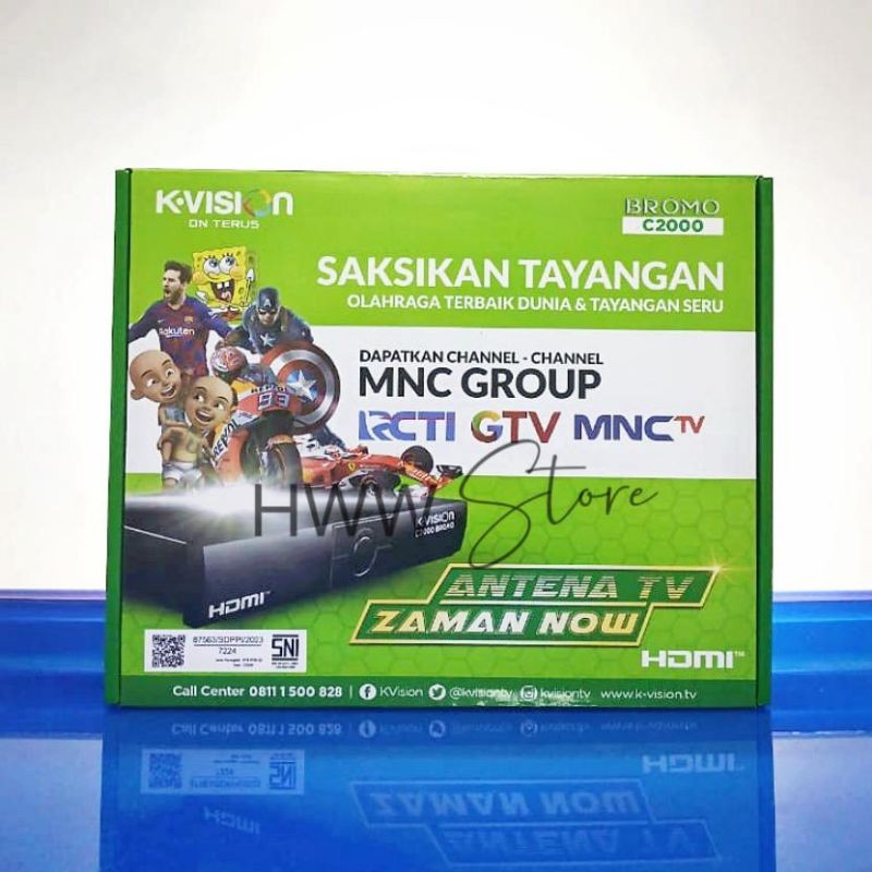 K-vision Bromo C2000 HD C Band Receiver Parabola