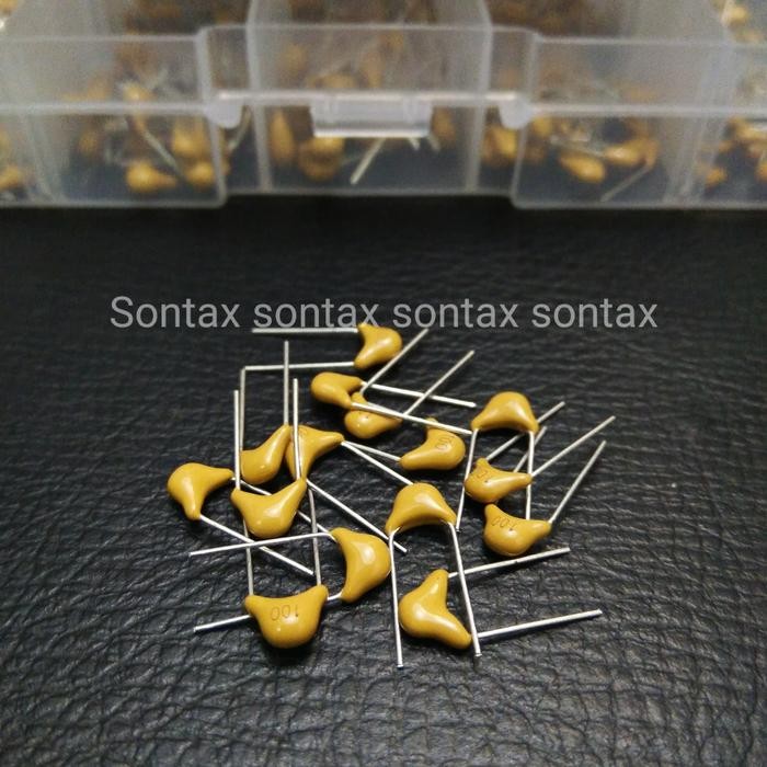 (BACA DESKRIPSI) 330p 330pf 330 p pf capacitor kapasitor multilayer ceramic keramik npo
