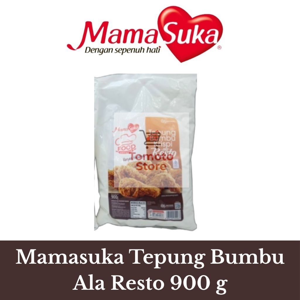 

✨ TOMOTOSTORE ✨ MAMASUKA Tepung Bumbu Krispi Ala Resto 900 gr