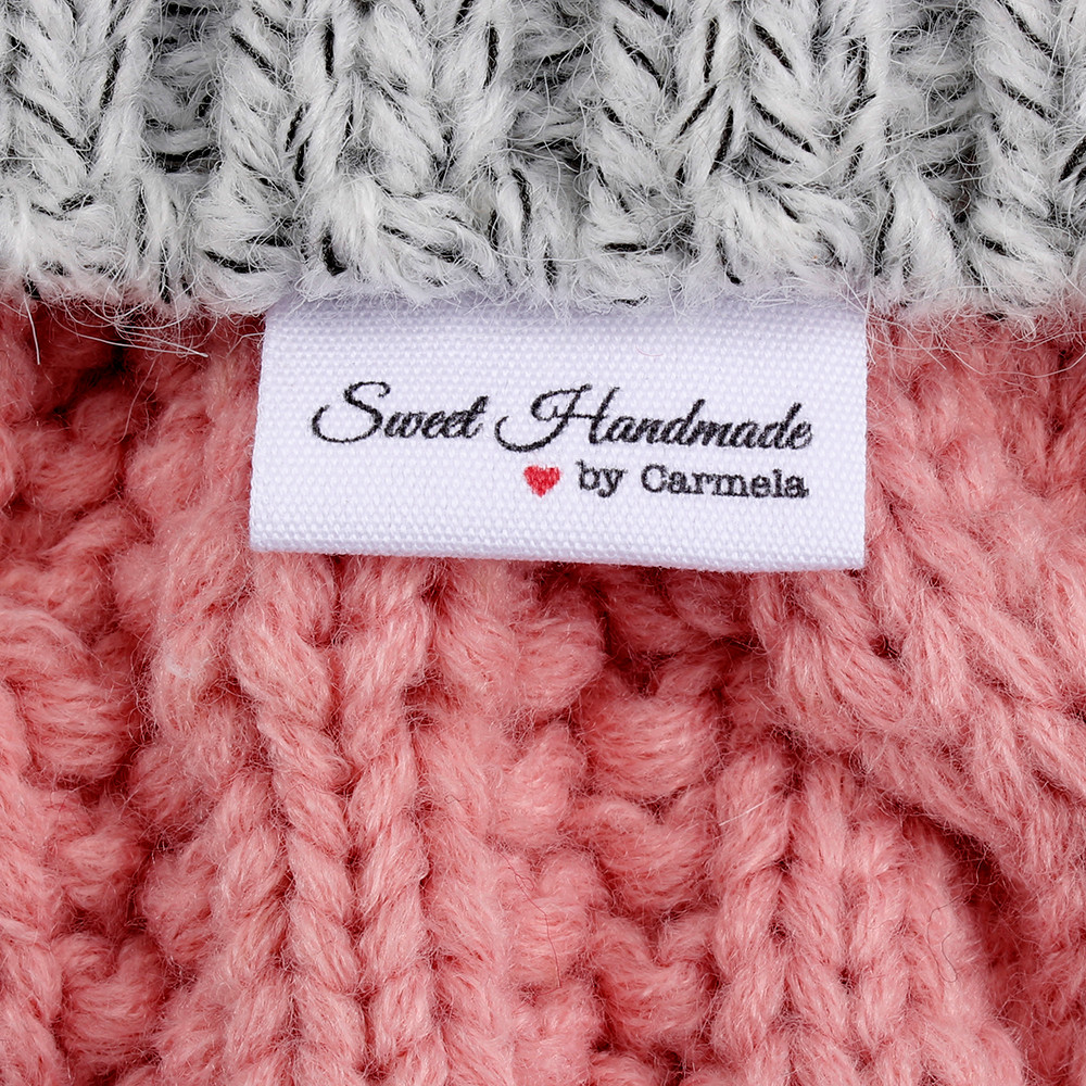 

Custom Sewing Label, Clothing Labels, Fabric Tags, Logo or Text, Cotton Ribbon, Custom Text, MD3045
