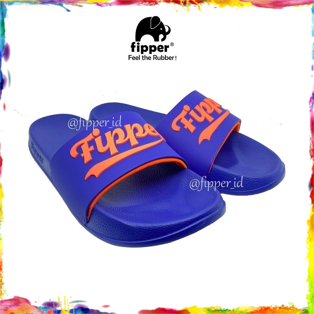Fipper - Slip On Ace Navy / Navy / Orange
