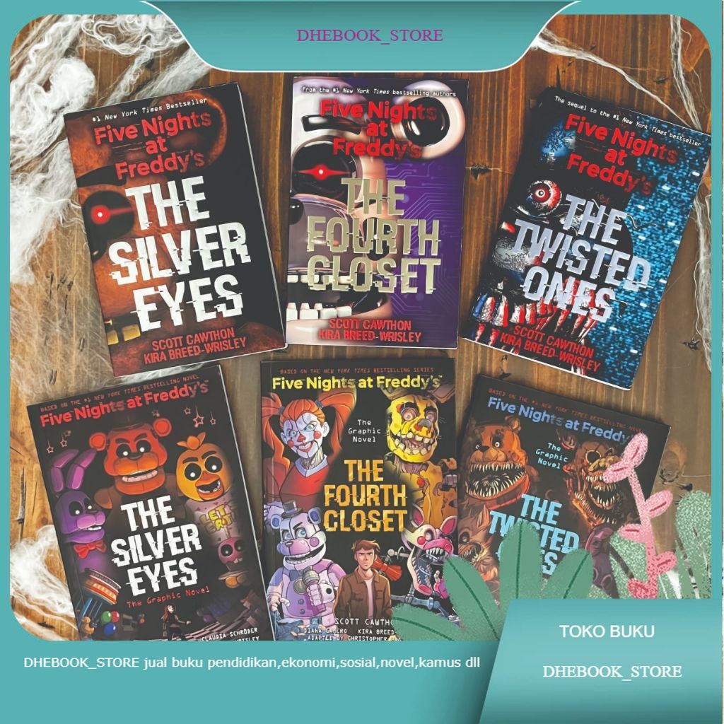 Buku Graphic Novel Five Nights at Freddy’s series