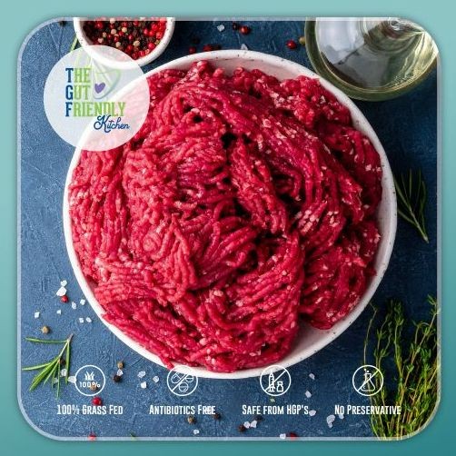 

Ground Beef 0% fat The Gut Friendly Kitchen 500gr | Daging Giling Tanpa Lemak | Daging Sapi Organik