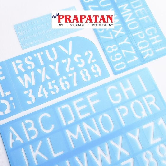 

Penggaris Mal Huruf Sablon Butterfly | Penggaris Angka Mal Abjad - 190