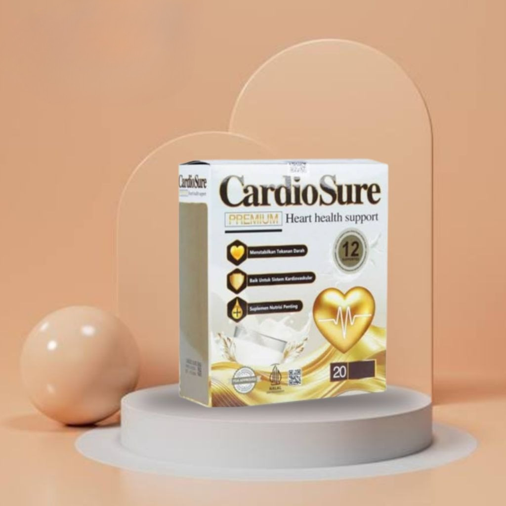

CARDIOSURE MILK CARDIO SURE SUSU HIPERTENSI JANTUNG ASAM URAT KOLESTEROL