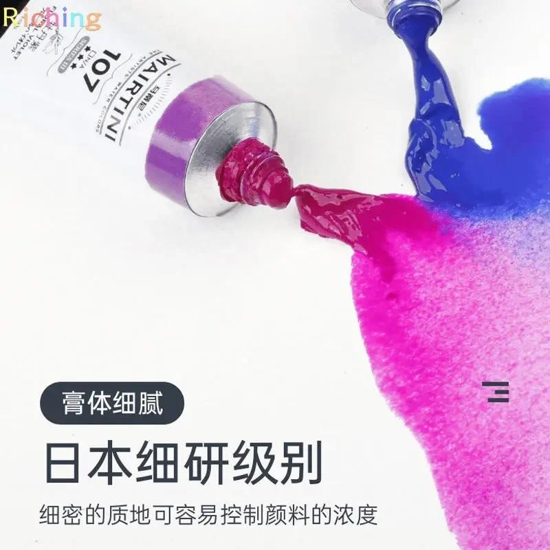 

Mairtini Fine Artist Watercolor Set - 18/24/36 X 5ml Tubes Rich Color Good Diffusion Transparent Pigment Stable Effect