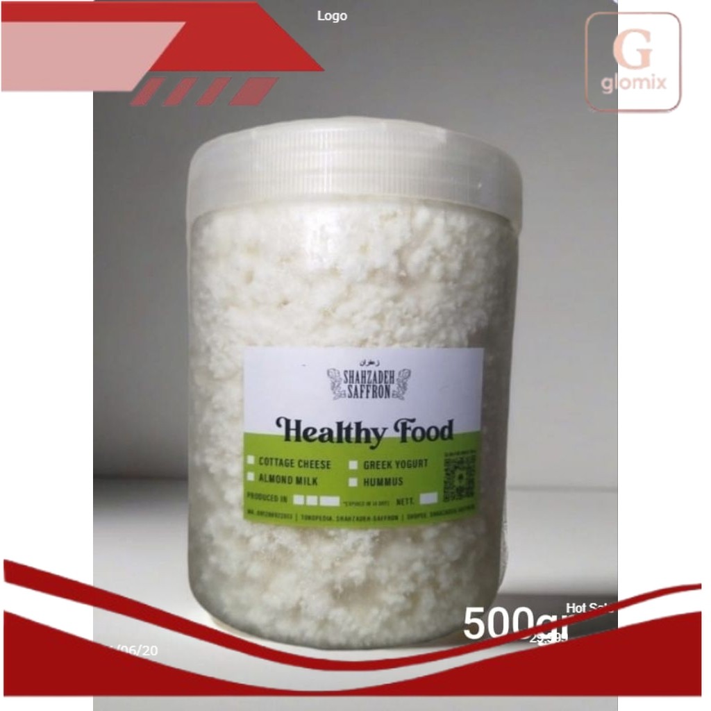 

Cottage Cheese / Keju Cottage (Super Healthy and Nutritious) 500gr