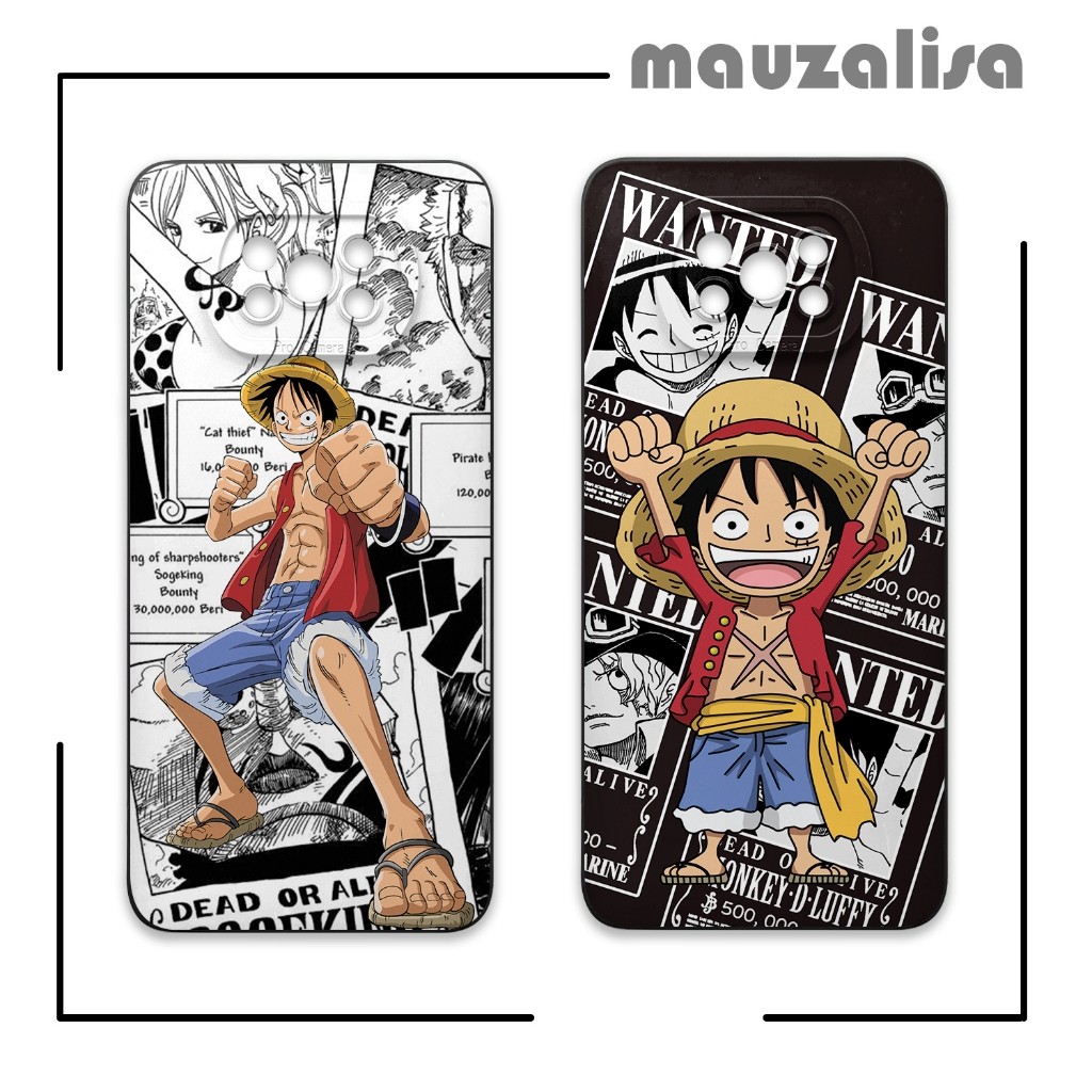 Casing Hp Xiaomi Poco X3 Nfc Pro Motif Anime - Softcase Gambar Karakter One Piece - Case Pelindung C
