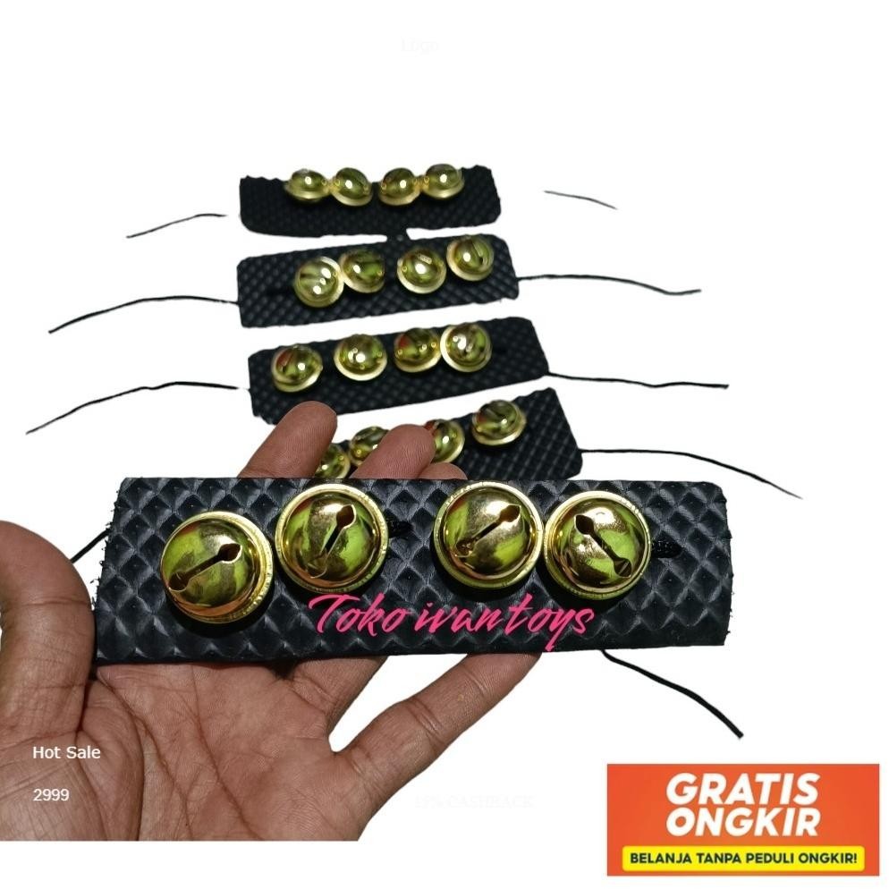 

DC___ Klintingan Gongseng Binggel Jaranan Kuda Kepang Gelang Kaki Ready