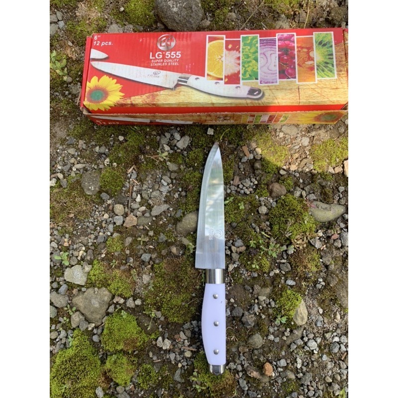 Pisau Dapur LG 555 “6” / Pisau Dapur / Pisau Daging / Pisau Tajam / Grosir pisau