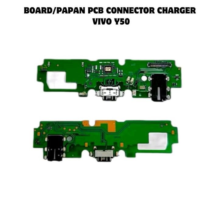 BOARD KONEKTOR CAS VIVO Y50 – PAPAN CHARGER HP VIVO Y50 – FLEXIBLE CONNECTOR CHARGER