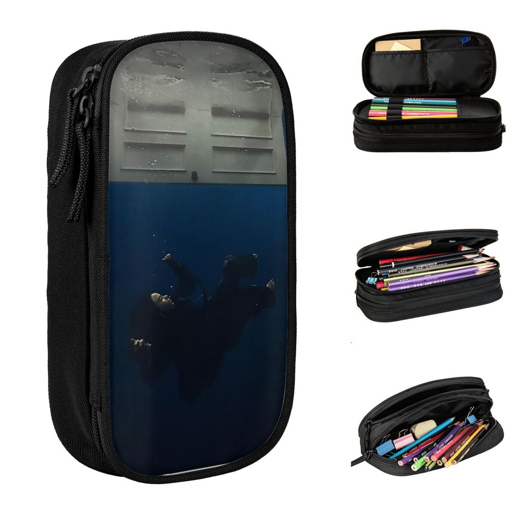 

Creative Billies Hit Me Hard And Soft Pencil Case Eilishs Pencil Pouch Pen for Student Bag School Supplies Gift Stationery