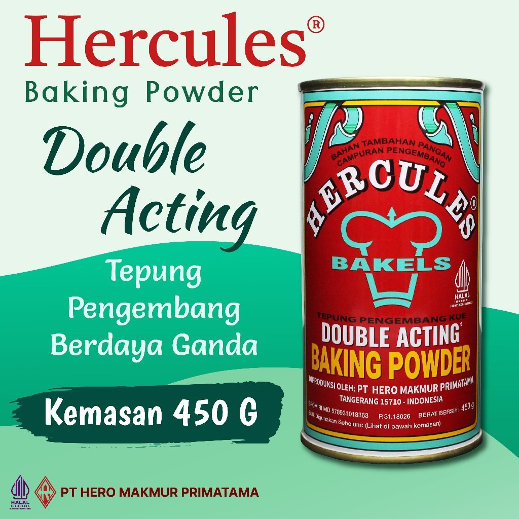 

Hercules Baking Powder 450gr