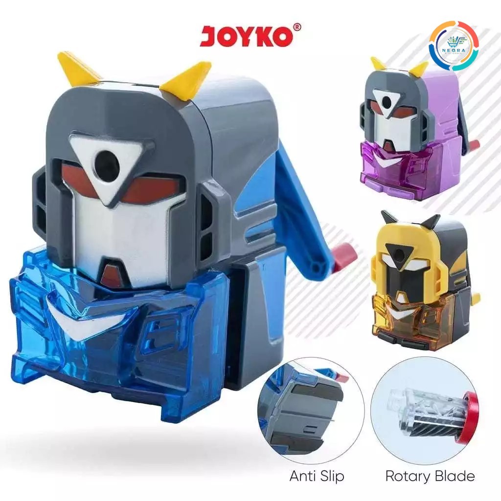 

Joyko Sharpener/ Peraut / Penghasa Pensil Putar Lucu Anak A-63 Robot @ 1 Unit