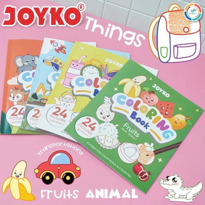 

JOYKO Buku Mewarnai Coloring Book CLBK-3503 @ 1pcs