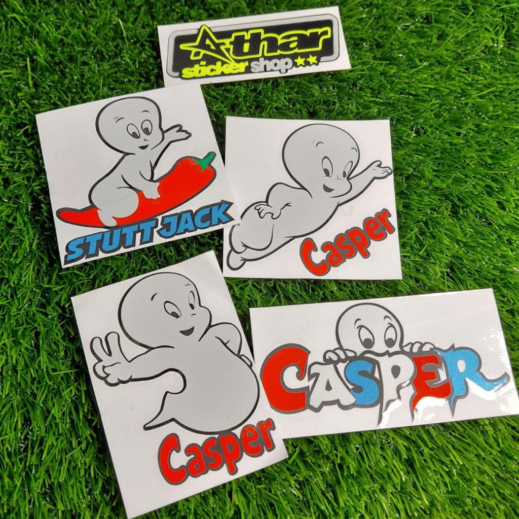 stiker Casper stut jack sticker Casper cutting