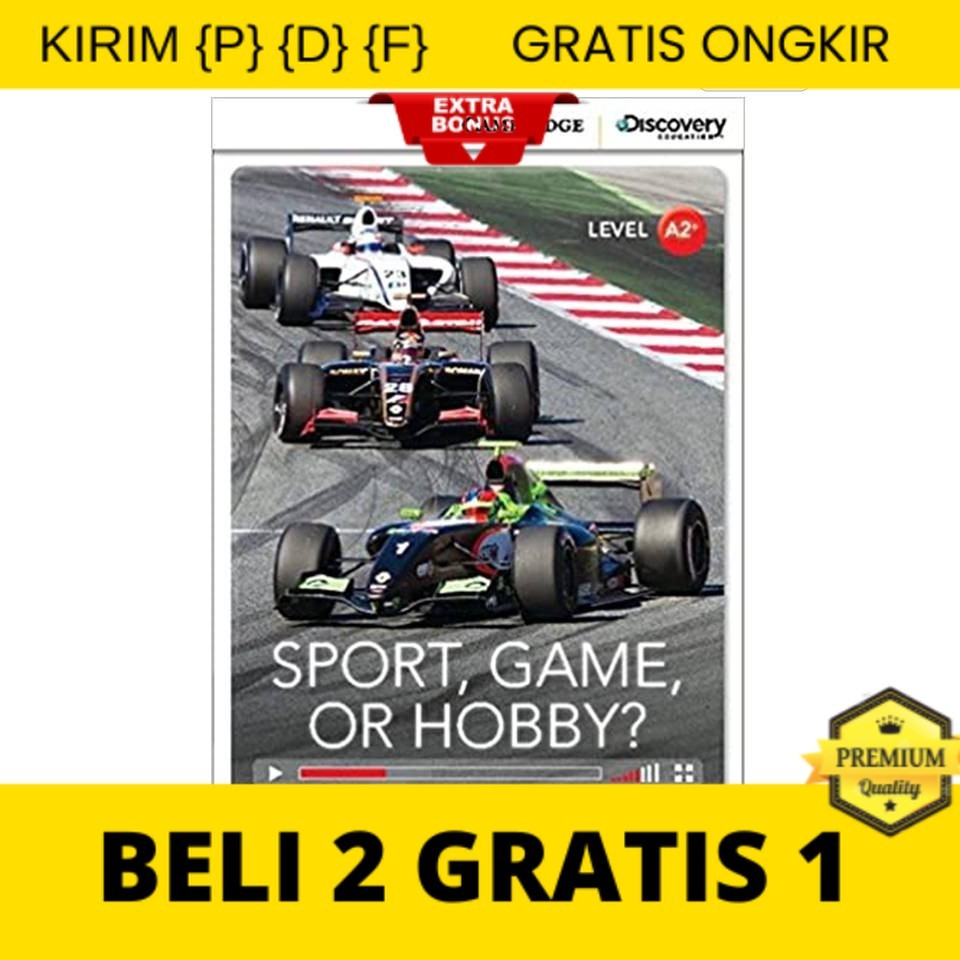 

{P} {D} {F} Sport, Game or Hobby Low Intermediate Book with Online Access