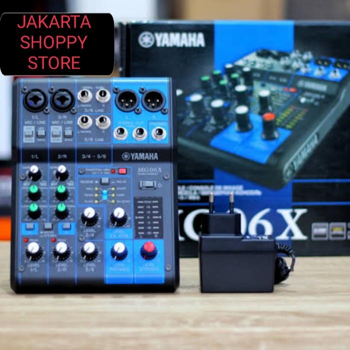 Promo mixer YAMAHA MG 06 XU mixer YAMAHA 6 channel mixer audio grosir.