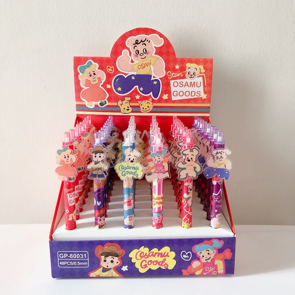 

Osamu Goods Cute Ball Pen Per Pcs Pulpen Gel Ketebalan 0.5mm