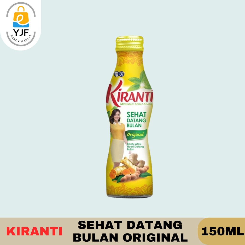 

Kiranti Sehat Datang Bulan Original 150ml / Minuman Herbal Untuk Masalah Kewanitaan
