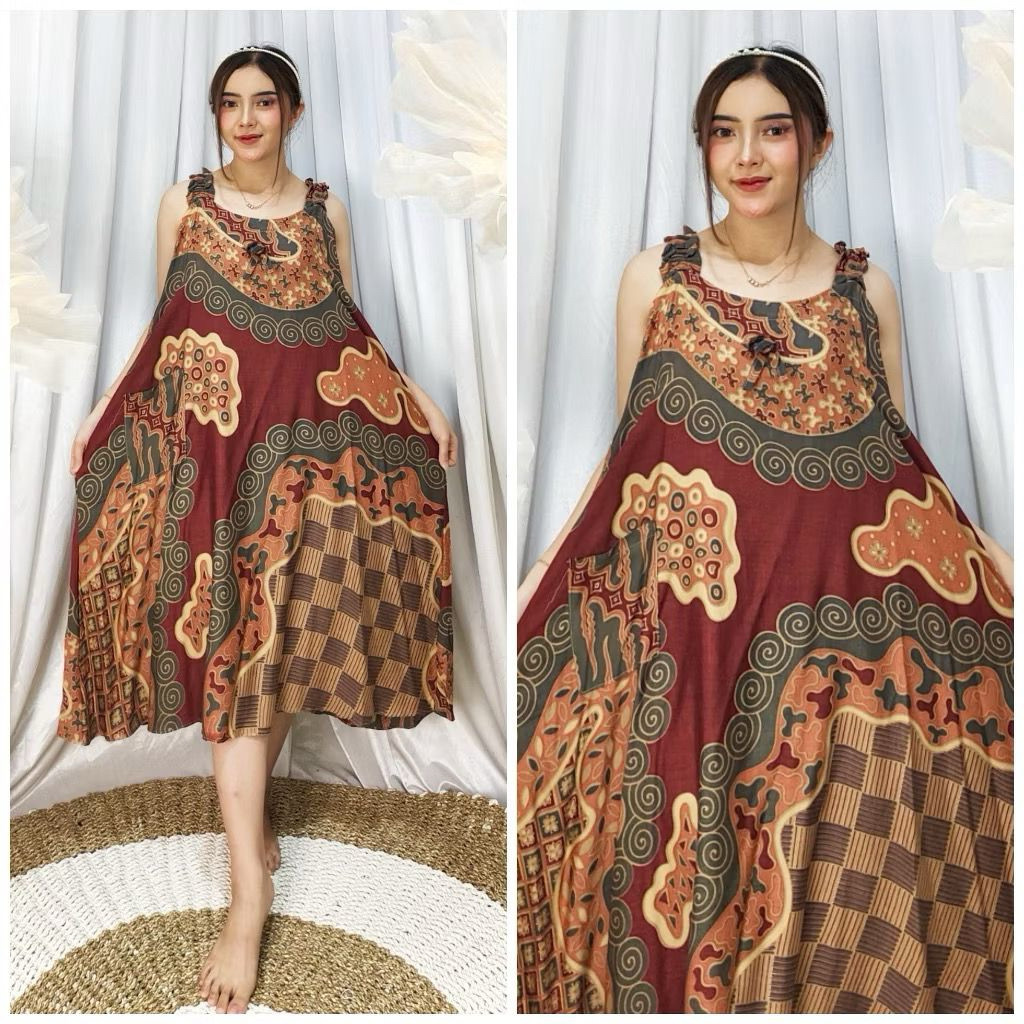 LGD - Daster Yukensi Ld 130 Super Jumbo - Baju Rumah Daster Yukensi Jumbo Rayon Premium