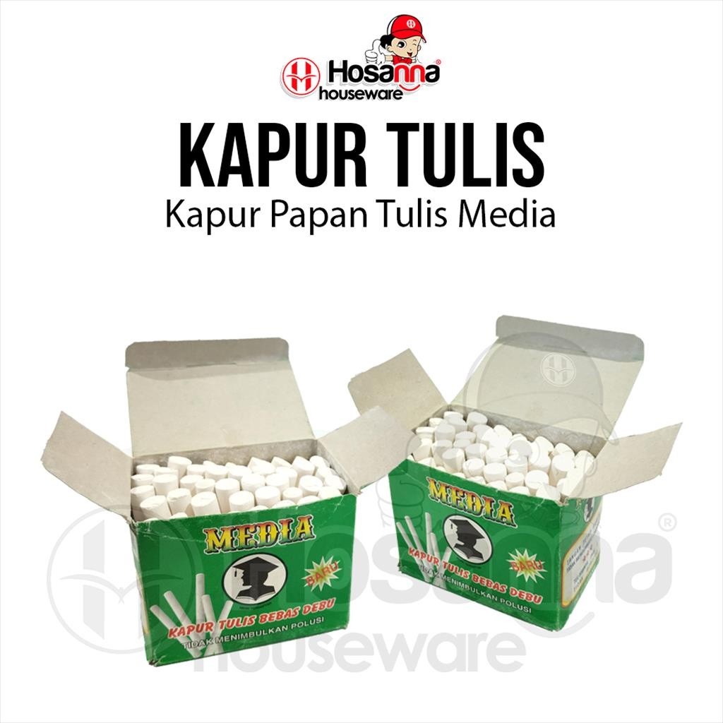 

♚Kapur Papan Tulis Putih Media / Kapur Tulis♚