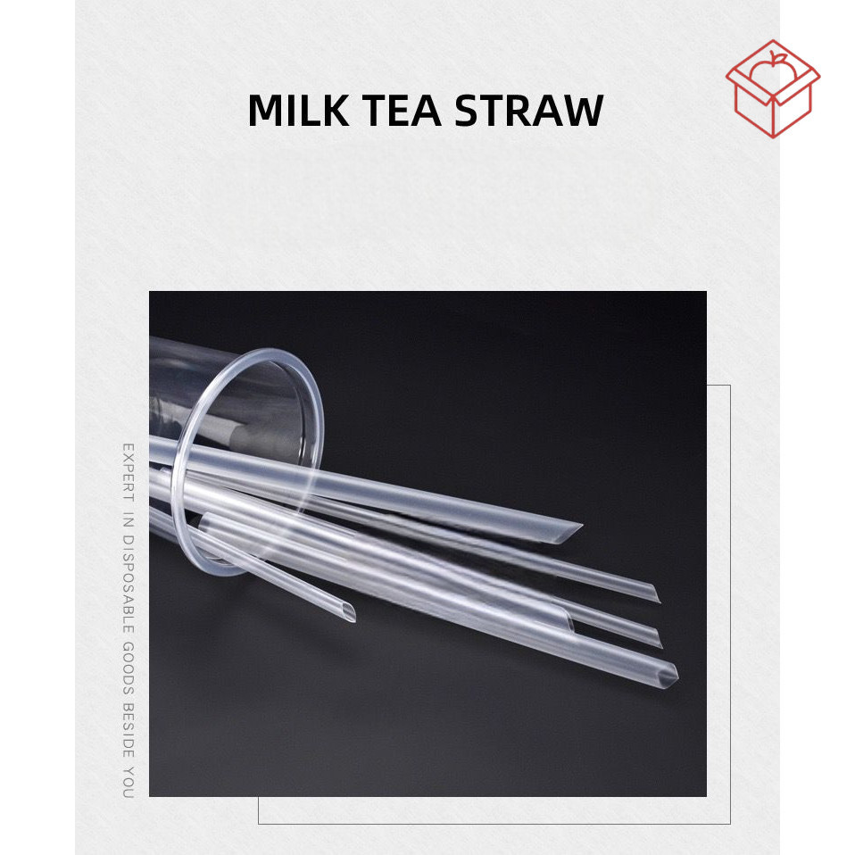 Sedotan Plastik / Sedotan Sekali Pakai / Sedotan Minuman / Sedotan Plastik Steril / Sedotan Boba