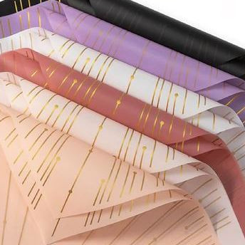 

kireipaper - Flower Wrapping Meteor Starlight Kertas Bunga/Buket Wrapping Bouquet KB6081