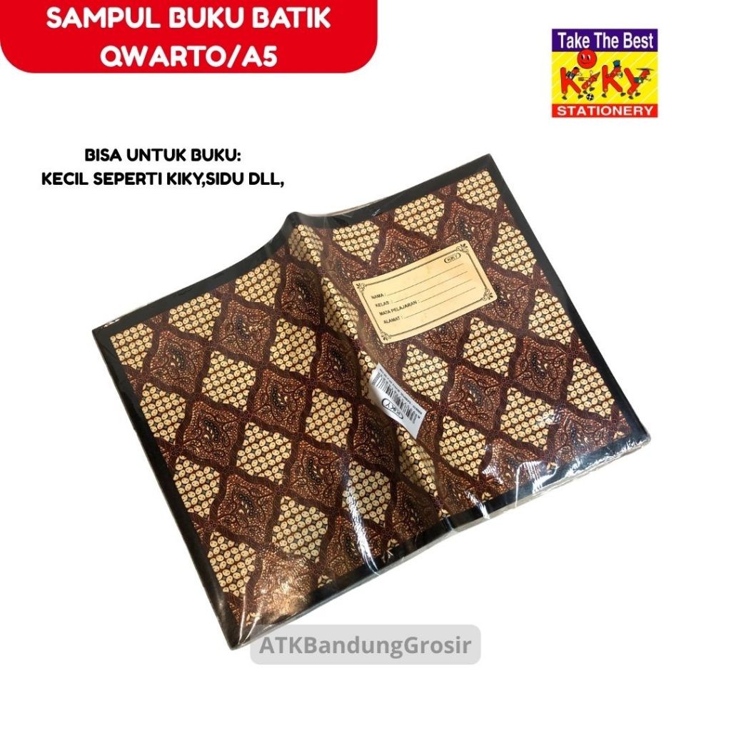 

Sampul Kertas Kiky Motif Batik Qwarto / A5 untuk Buku SIDU 38 dan Sejenisnya - PAK - SHSNP