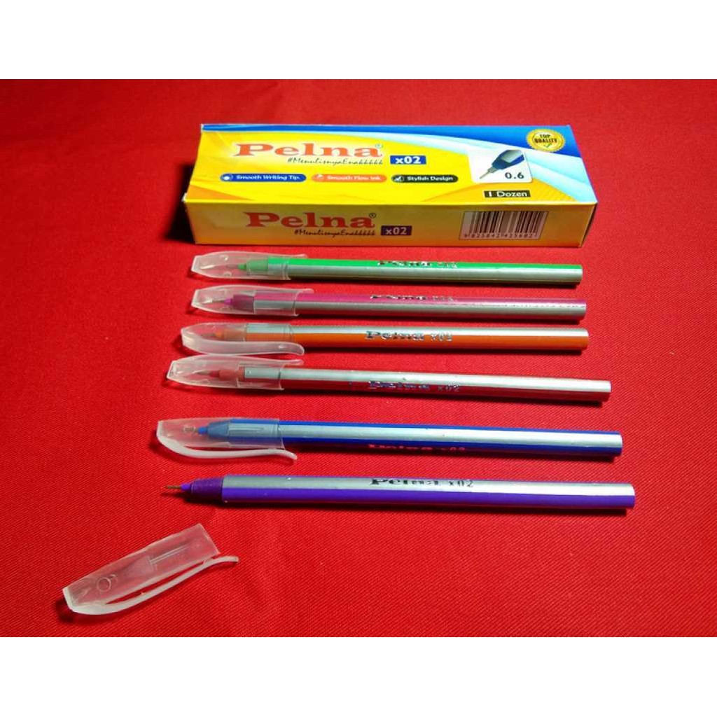 

Pen Pelna 02 Black @12 Pcs