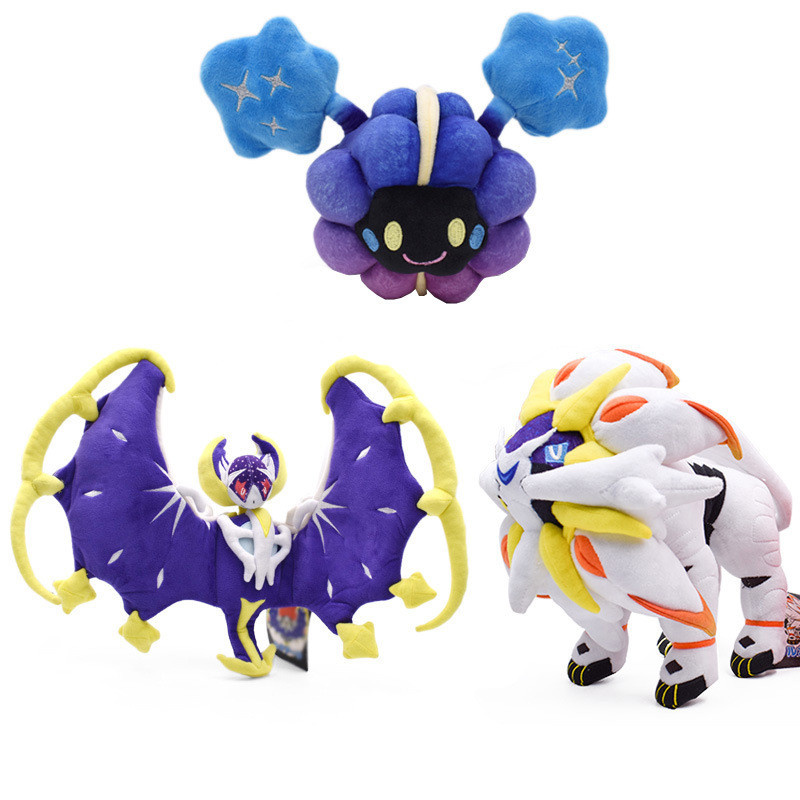 Lunala Shiny Solgaleo 25-33CM Plush Dolls Toy