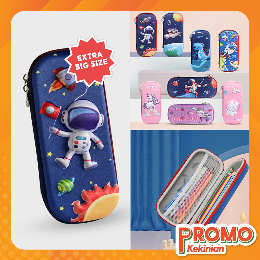 

PROMO KEKINIAN S5626 Kotak Pensil / Tempat Pensil Anak Gambar 3D Bahan EVA Anti Air / Tempat Pensil 3D Model Terbaru / Kotak Alat Tulis