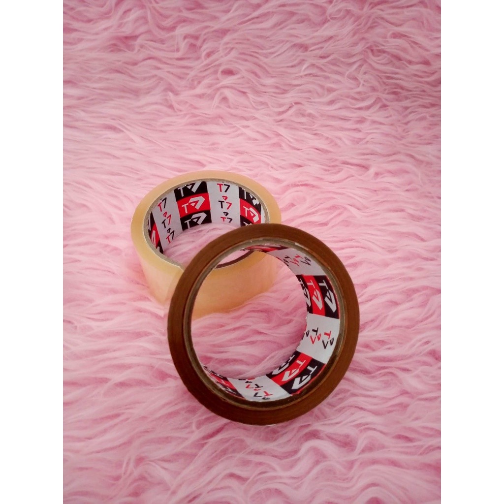 

PROMO Lakban Bening & Coklat (72 Yard x 45 mm)