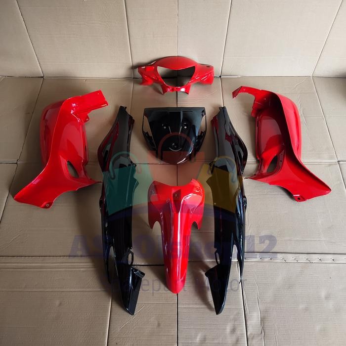 FULL BODY HALUS SMASH 110 NEW MERAH HITAM