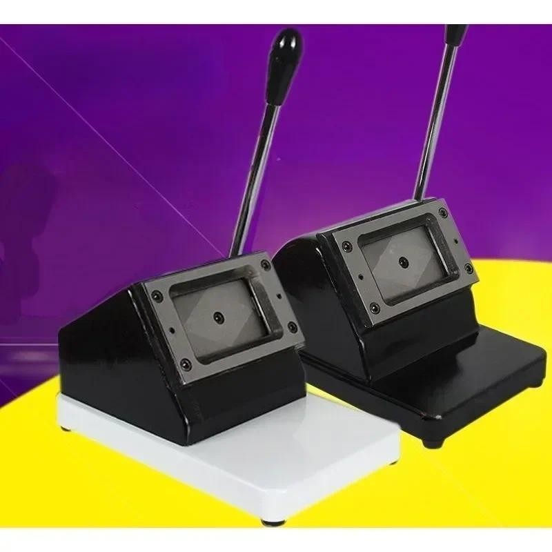 

Small Upgrade Manual Heavy-Duty Right-Angle Round Corner Cutting Card Punching Machine PVC Card Cutting Machine Business Card Cu
