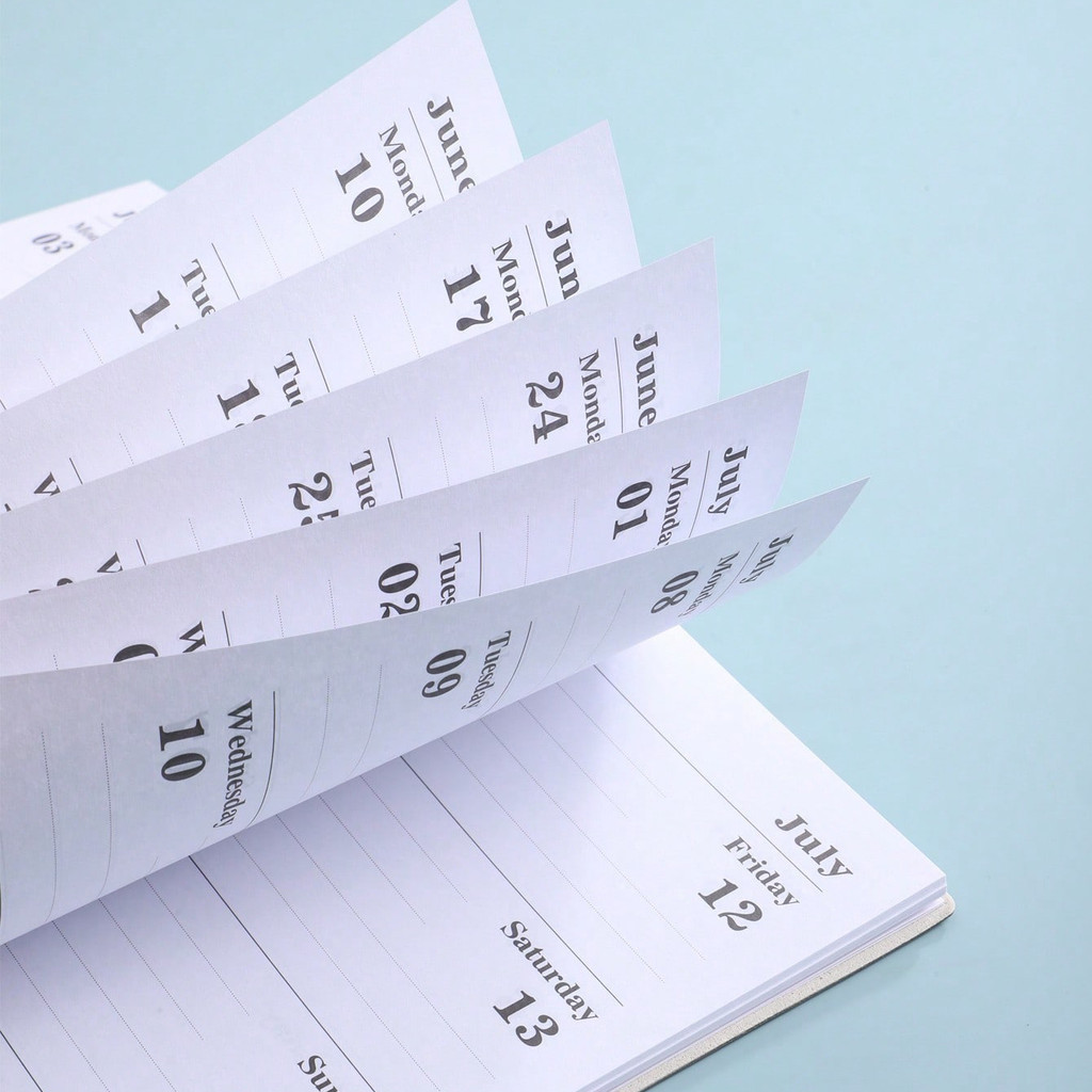 

SLTNSTR MINKYS Buku Catatan Harian 2024 Notebook Planner 365 Days 64 Sheet - MK5