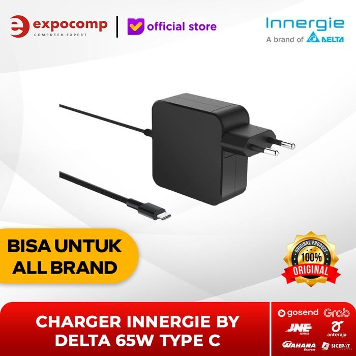 Charger INNERGIE BY DELTA 65W Type C Adaptor Laptop ALL BRAND PD 3.0