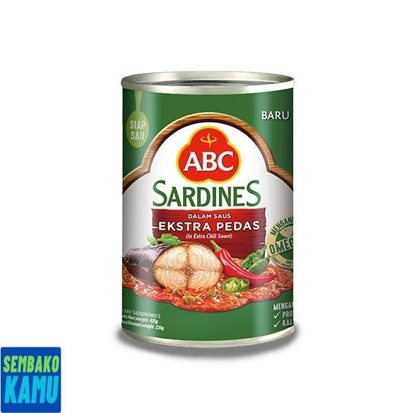 

ABC Sardines Extra Hot 425 gr - Sarden