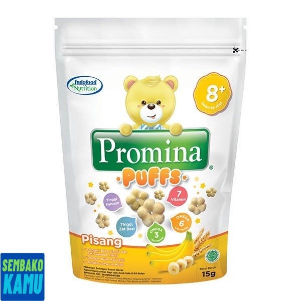 

Promina Puffs Pisang 15 gr